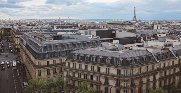  Vue de l’immobilier parisien