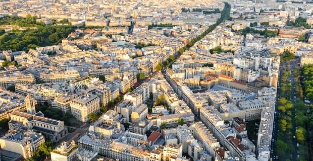 Vue panoramique de Paris 
