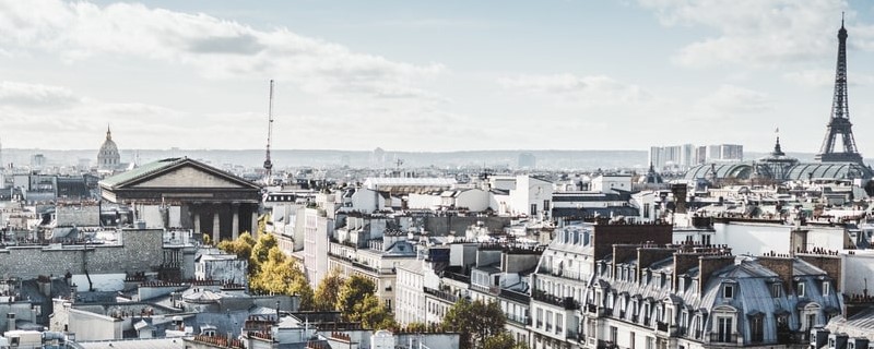 Paysage de la ville de Paris