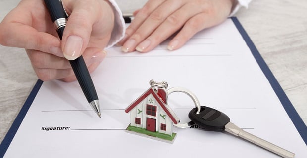 Signature pour une garantie d'hypothèque 