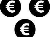 trois symboles euros