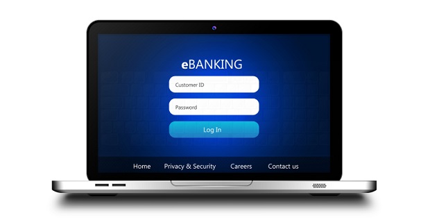Concept banque en ligne