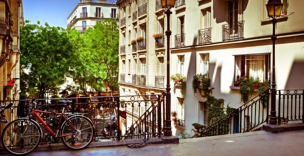 Quartier dynamique sur Paris