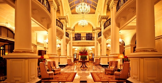 Intérieur d’un hotel de luxe