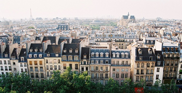 Paysage de logements parisiens