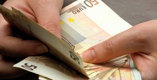 Liasse de billets euros