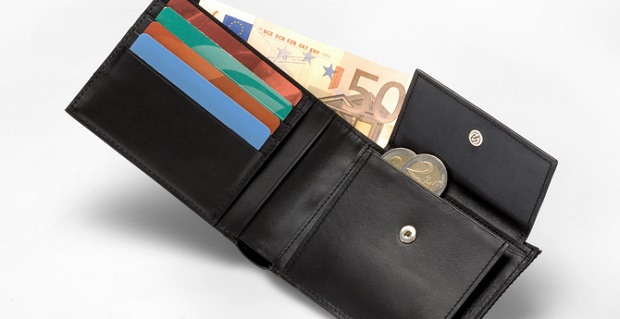  Portefeuille de pièces et billets euros