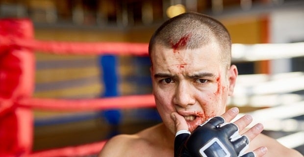  Boxeur blessé
