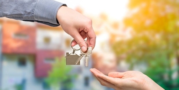 Passation de clefs pour un bien immobilier