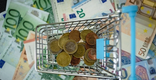  Ensemble de pièces et billets euros