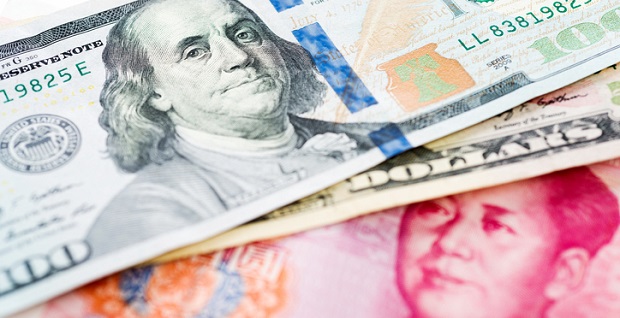  Billets américains et chinois