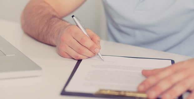  Signature sur contrat d'assurance