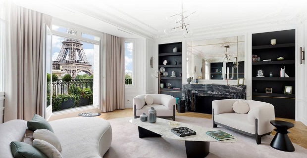 Marché immobilier luxe parisien bien portant