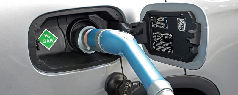 pompe à essence pour voiture hydrogène
