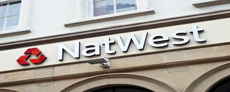 Logo de la banque Natwest au Royaume-Uni