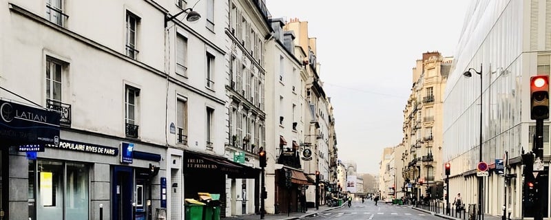rue de paris vide