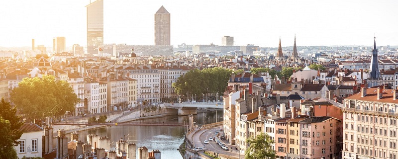 vue de la ville de Lyon