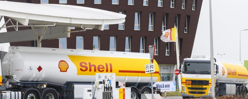 Camions de livraison de carburant Shell