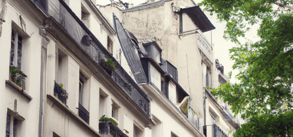 appartements dans une rue parisienne
