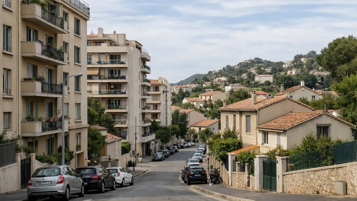 Immeubles et maisons &agrave; Marseille
