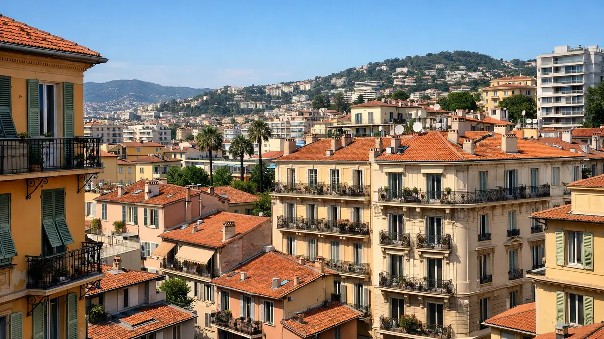 Immeubles r&eacute;sidentiels &agrave; Nice