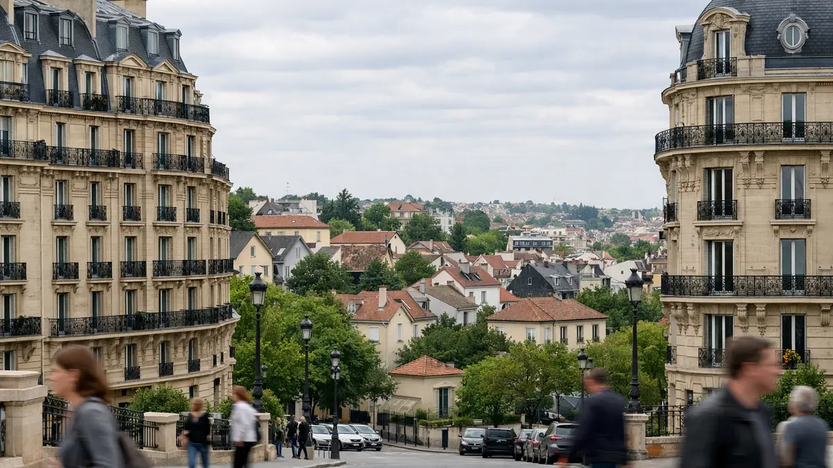 Immeubles et maisons en Île-de-France, marché immobilier