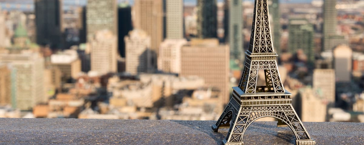photo d'une ville parisienne 