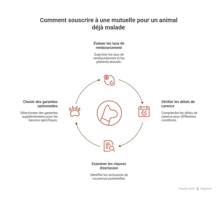 infographie assurance animal maladee