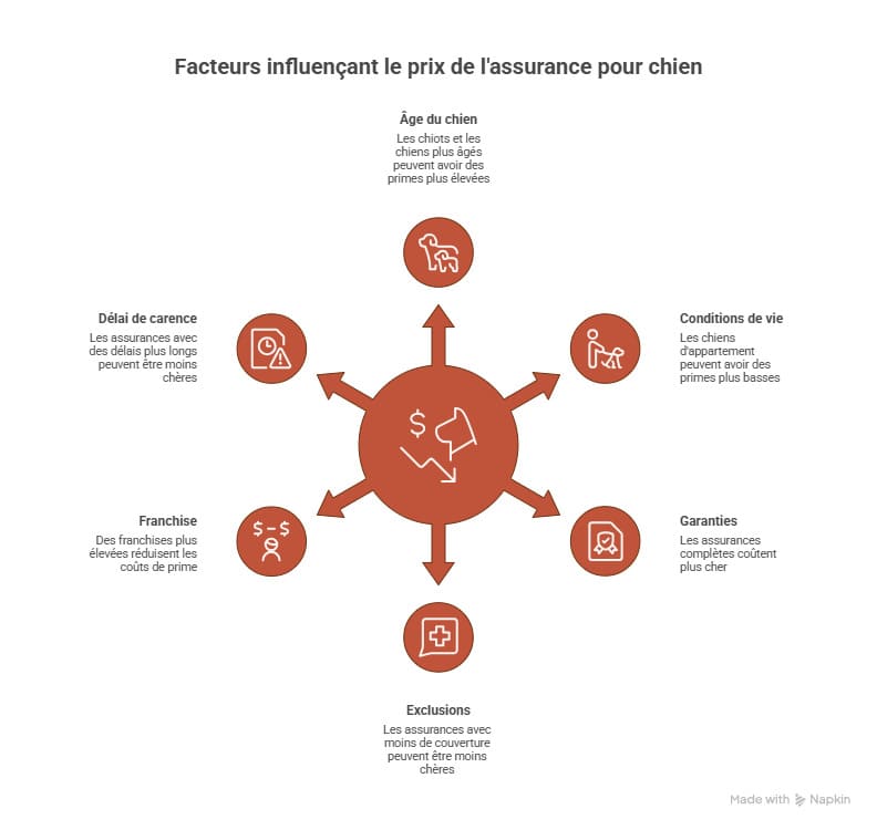 infographie assurance races de chiens