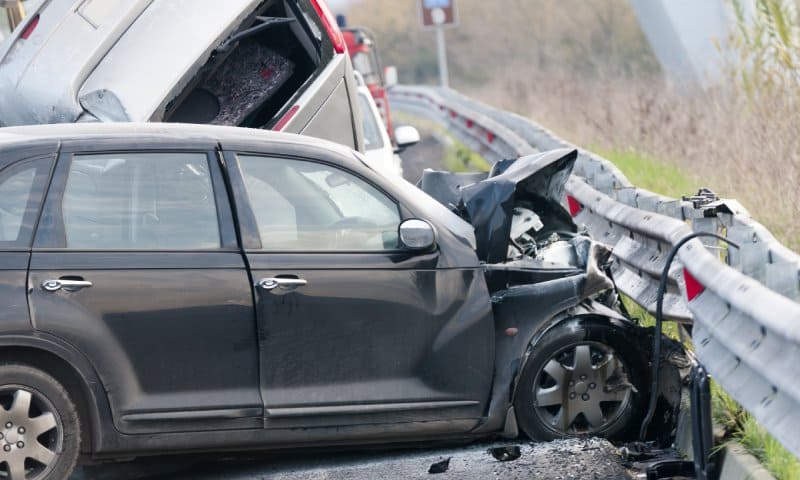 carambolage et assurance auto : accident à plus de trois véhicules, qui est en tort ?