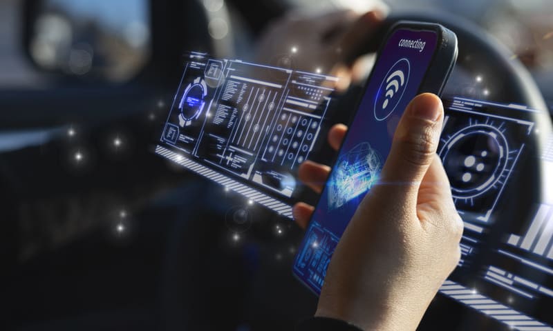 Assurance auto connectée