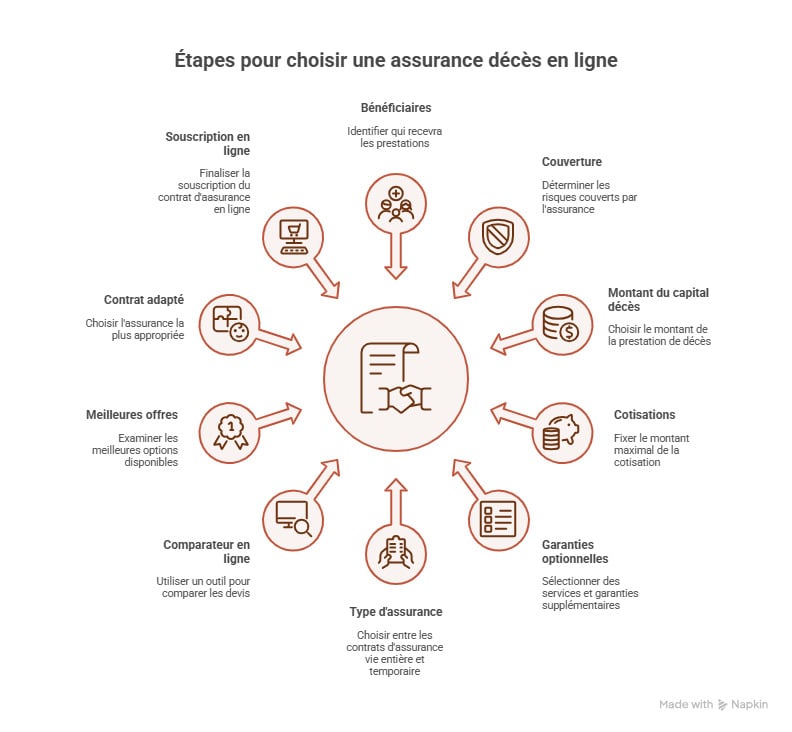 Comment choisir une assurance décès en ligne