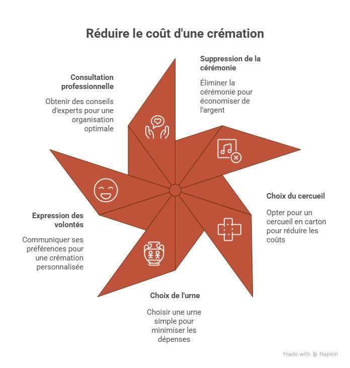 Comment réduire le coût d’une crémation