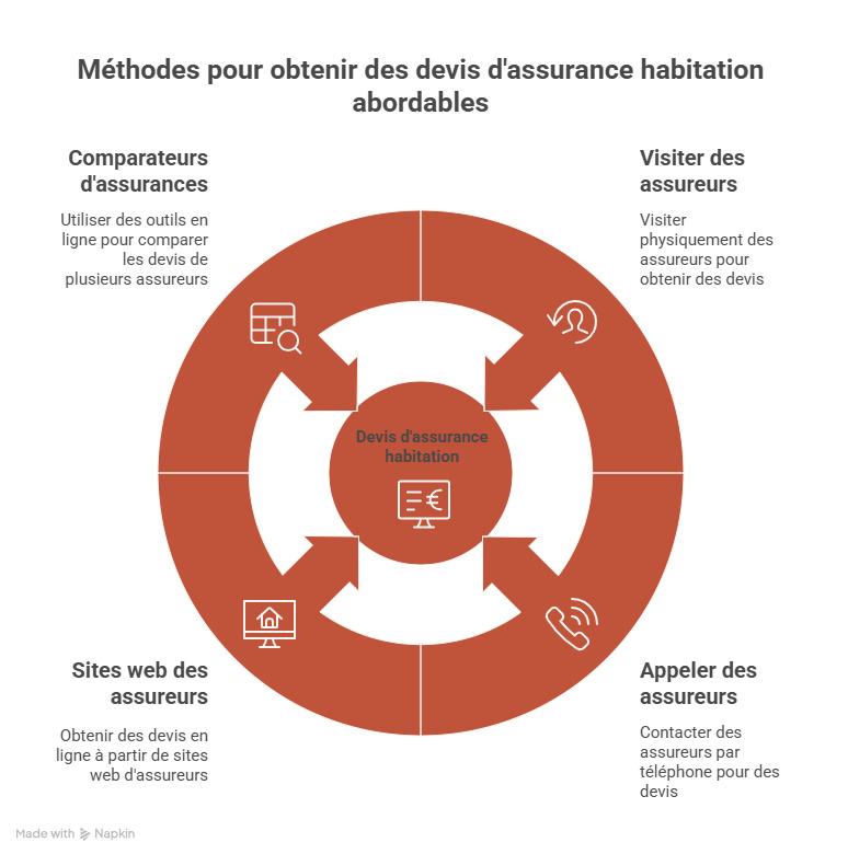 infographie devis assurance habitation