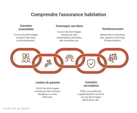 page infographie meilleures assurances habitation