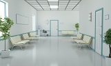 couloir bâtiment de santé