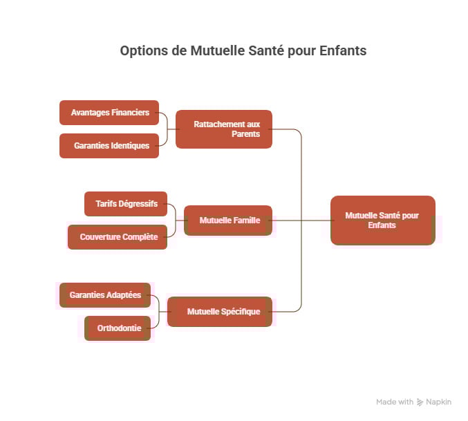 infographie sante quelle mutuelle enfant choisir