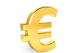 Symbole de la devise euro pour crédits 