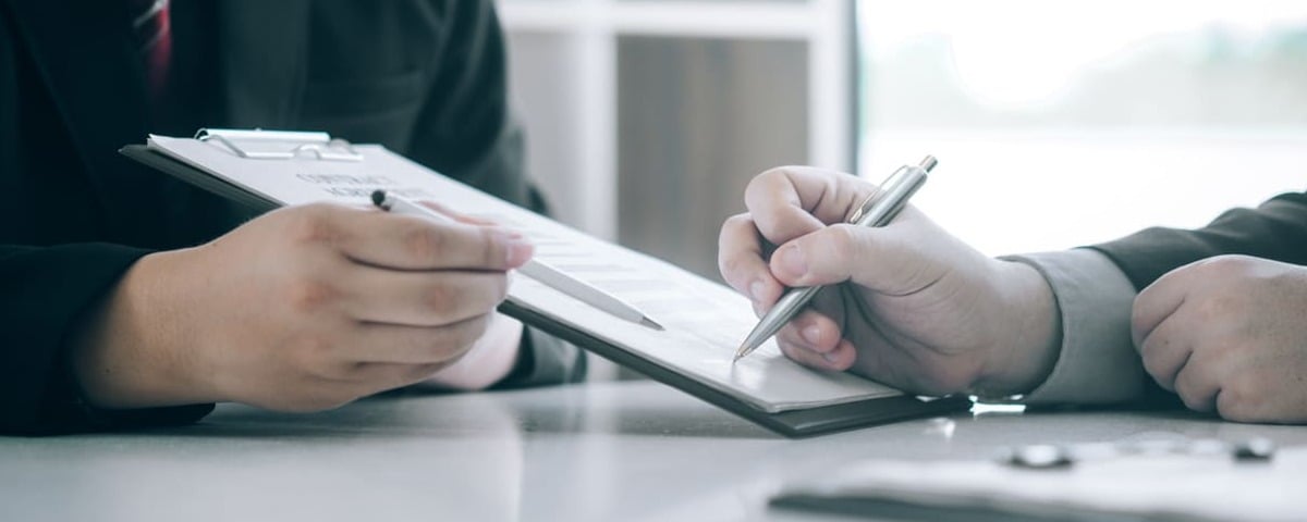 signature de contrat